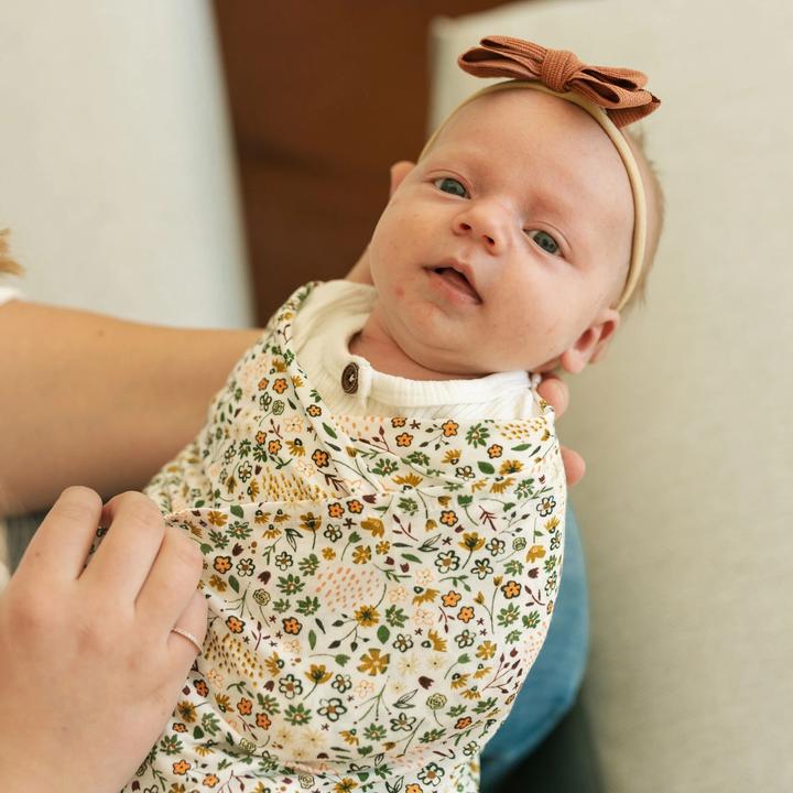 Image du produit little unicorn Pucktuch Pressed Petals Stretch (120 cm, 120 cm)