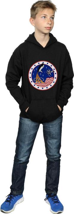 Immagine prodotto Nasa Classic Rocket 76 Felpa con Cappuccio Ragazzi (128)