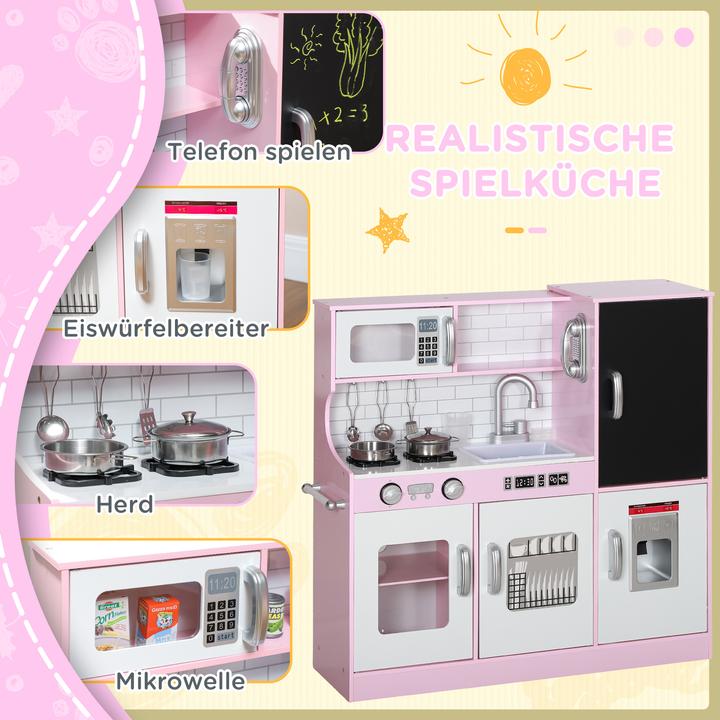 Produktbild Aiyaplay Kinderküche MDF Rosa