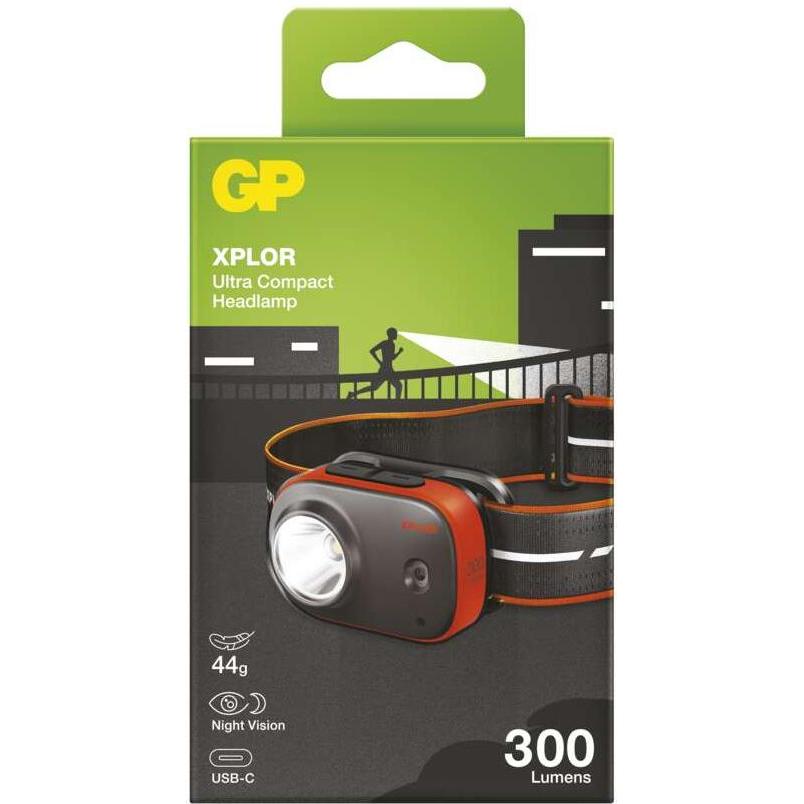 Thumbnail - GP Batteries, Stirnlampe, (300 lm)