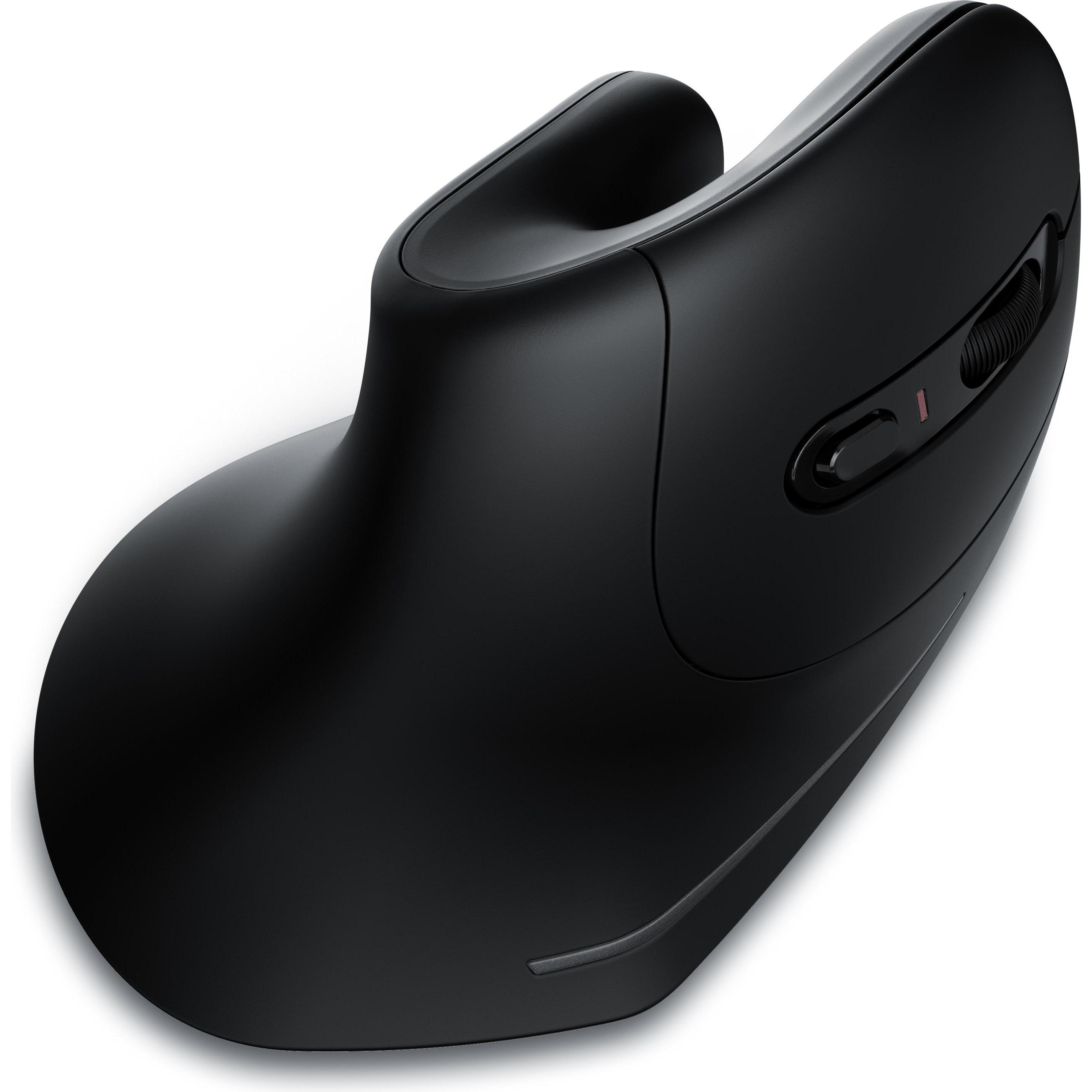 CSL Vertikalmaus (Kabellos), Maus, Schwarz