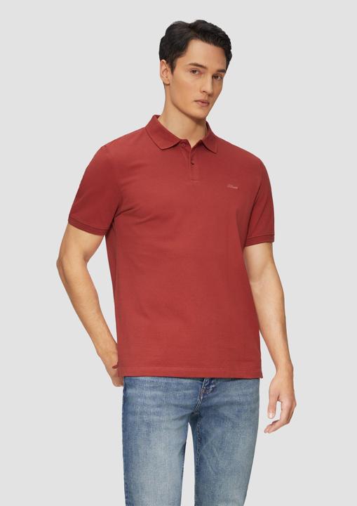 Produktbild S.Oliver Polo-Shirt Poloshirt aus Baumwollpiqué (M)