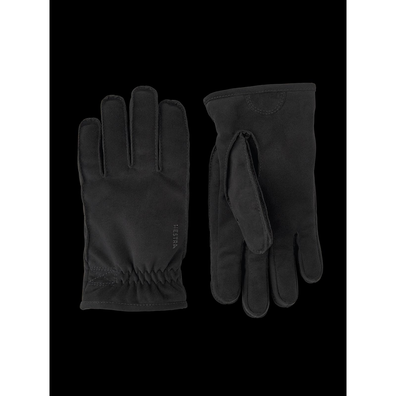 Hestra, Herren, Handschuhe, Viljar, Schwarz, (M)