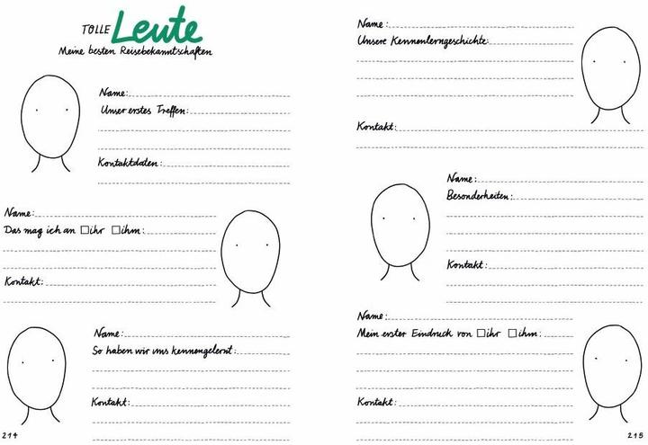 Produktbild Tagebuch - für grosse und kleine Reisen