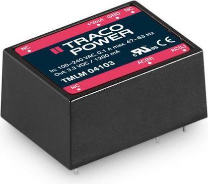 TracoPower Netzteil, 3.6W, 12V, 250mA