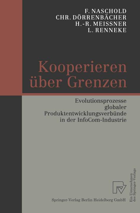 Produktbild Kooperieren über Grenzen (Christoph Dörrenbächer, Frieder Naschold, Heinz-Rudolf Meissner, Leo Renneke, 2014)