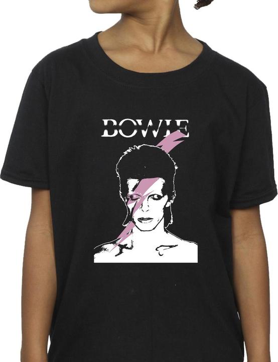Produktbild David Bowie Pink Flash TShirt Mädchen