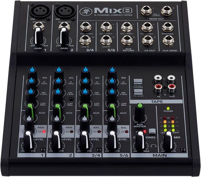 Actual product image Mackie Mix8 (Studio- and Livemixer)