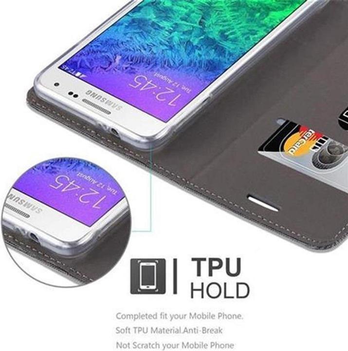 Image du produit Cadorabo Couverture look jeans Book (Samsung Galaxy Alpha)
