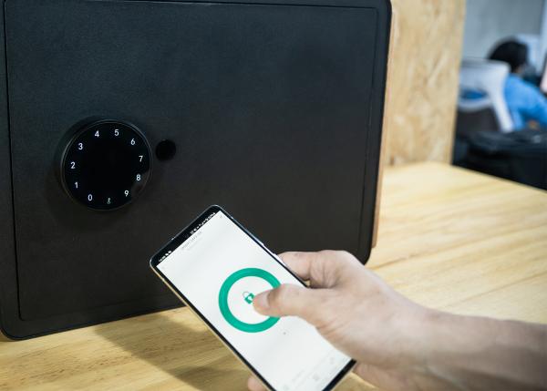 Actual product image KeySafe Safe with Bluetooth and remote programming