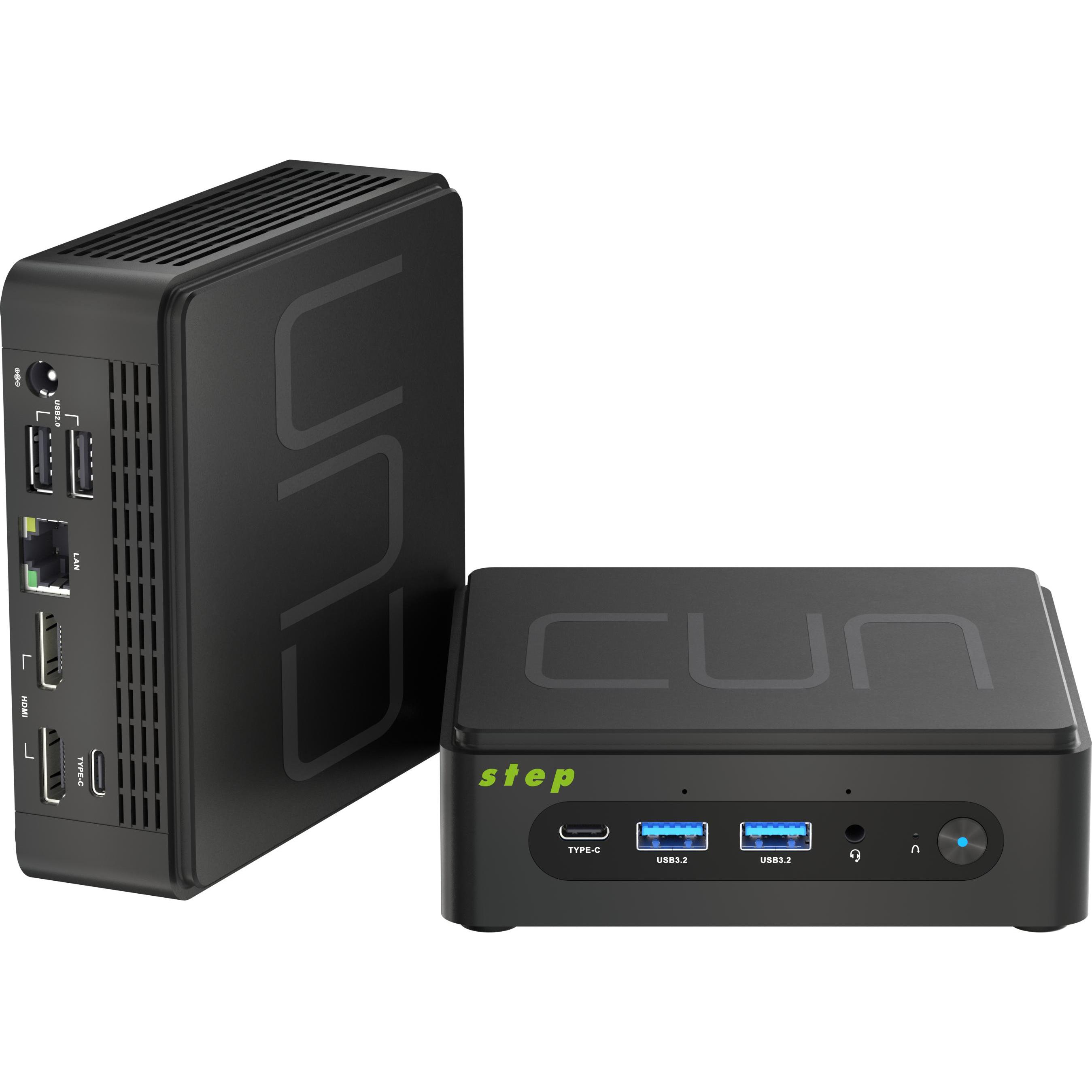 Thumbnail - Step PC Micro CUN 513 inkl. Windows 11 Pro (i5-1335U 8GB DDR4 512GB NVMe SSD WLAN/Bluetooth) (Intel Core i5-1335U, 8 GB,...