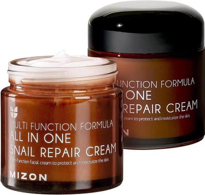 Mizon All In One Snail Repair Cream 92% (75 ml, Tagescreme)
