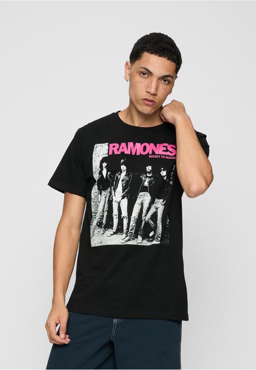 Actual product image Merchcode Ramones Wall Tee - 177565 (XS)