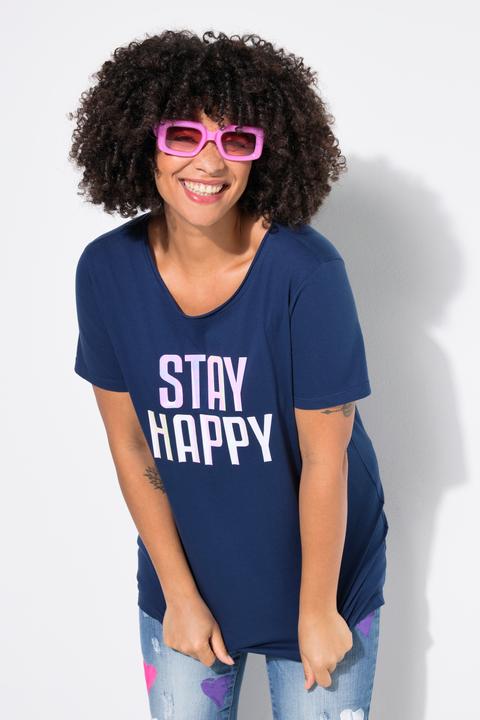 Immagine prodotto Angel of Style T-Shirt, A-Linie, HAPPY Schriftzug (46)