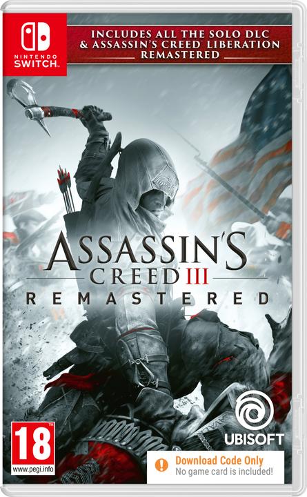 Image du produit Ubisoft Assassin's Creed III : Remastered (Code in a box) SWITCH (Switch)