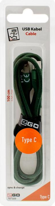 Produktbild 2GO 797309 USB Kabel USB B USB C (1 m)