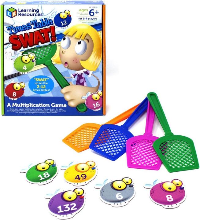Actual product image Learning Resources Multiplication tables fly swatter game