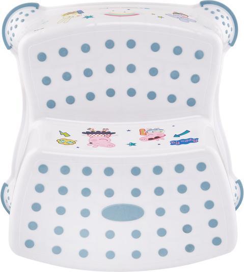 Immagine prodotto keeeper Sgabello per bambini igor ""Peppa Pig"", bianco nordico con impronta, carico massimo: 120 kg, con