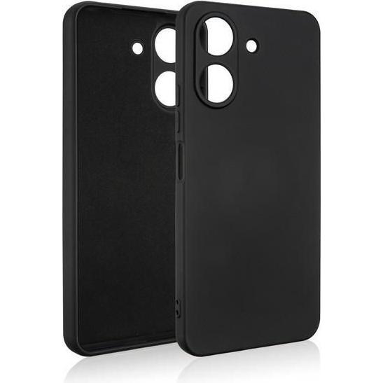 Beline Nero Custodia In Silicone Xiaomi 13C Czarny/ Poco C65 (Xiaomi Poco C65), Cover Smartphone,