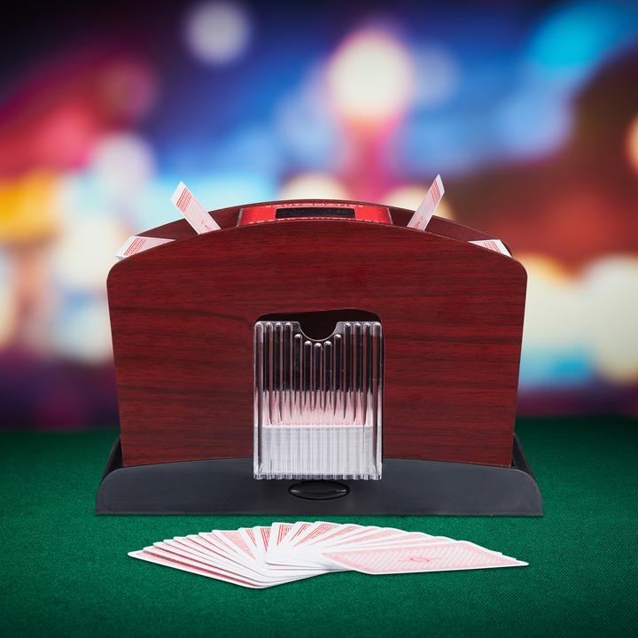 Actual product image Relaxdays Electric Card Shuffler