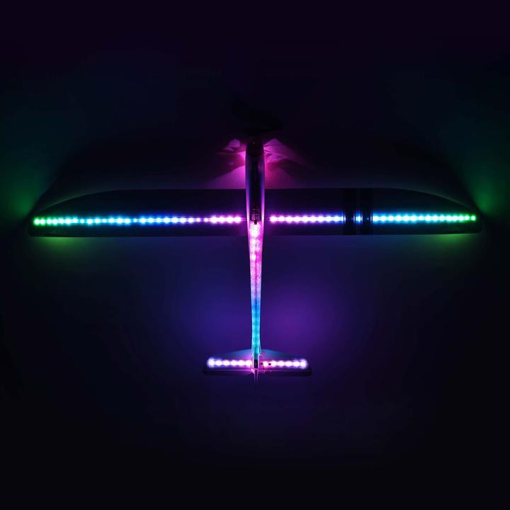Actual product image E-Flite Night Radian 2000mm electric motor glider model PNP (Glider)