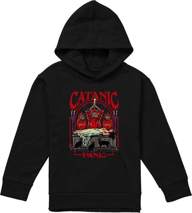 Produktbild Steven Rhodes Catanic Panic Kapuzenpullover (116)