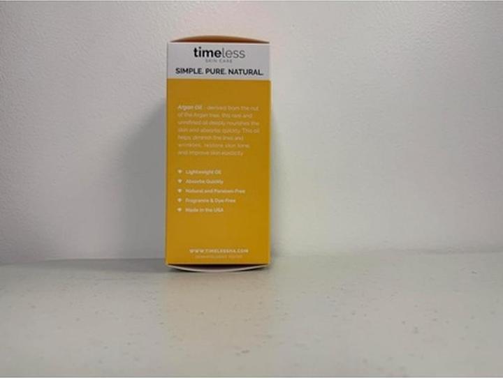 Immagine prodotto Timeless Cura della pelle Olio di Argan puro al 100% da 8 once - Guarisce e ripara la pelle e i capelli (Olio corpo)