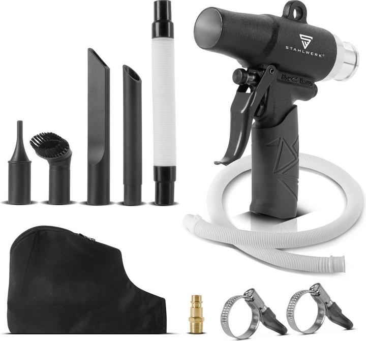 Stahlwerk Pistola di aspirazione/soffiaggio ad aria compressa DSB-90 ST Pistola di pulizia reversibile