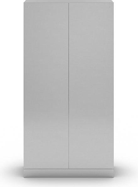 Image du produit kaiserkraft Armoire en acier inoxydable (100 cm, 195 cm)