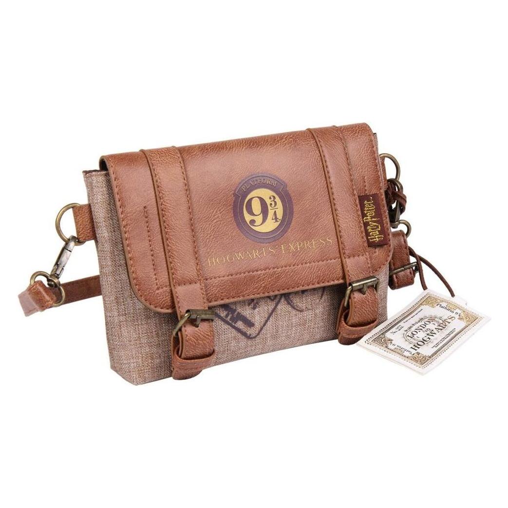 Harry Potter, Bauchtasche, Handtasche Nierentasche, Braun, Braun