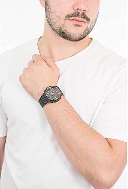 Actual product image G-Shock Ga-2100su-1aer (Digital watch, Analogue wristwatch, 45.40 mm)