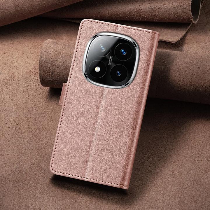 Produktbild Binfen Color Xiaomi Redmi Note 14 Pro+ - BINFEN Leder Etui Hülle mit RFID Blocker (Xiaomi Redmi Note 14 Pro, Xiaomi Redmi Note 14 Pro 5G)
