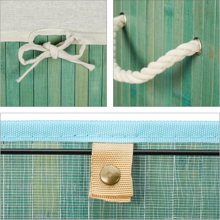 Actual product image Relaxdays Rectangular Hamper (83 l)