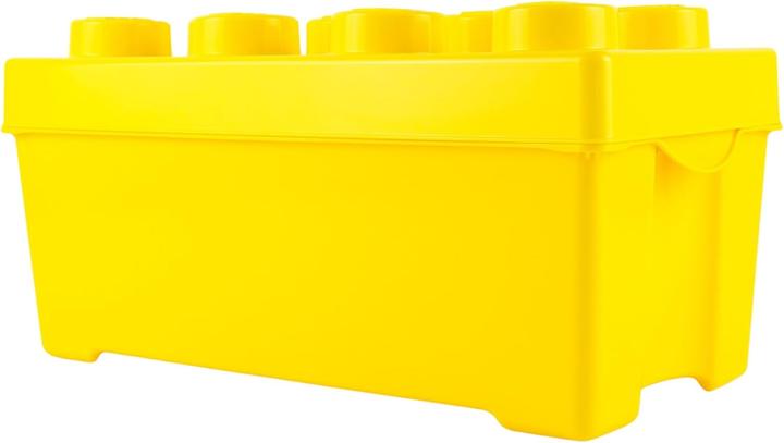 Produktbild LEGO Aufbewahrungsbox Mittel mit Deckel Stapelbar NEU Teile 2x