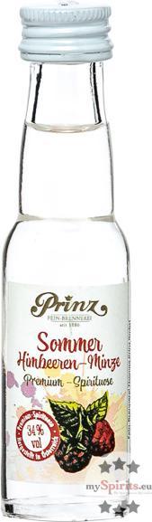 Produktbild Prinz Sommer Himbeeren-Minze-Schnaps Mini