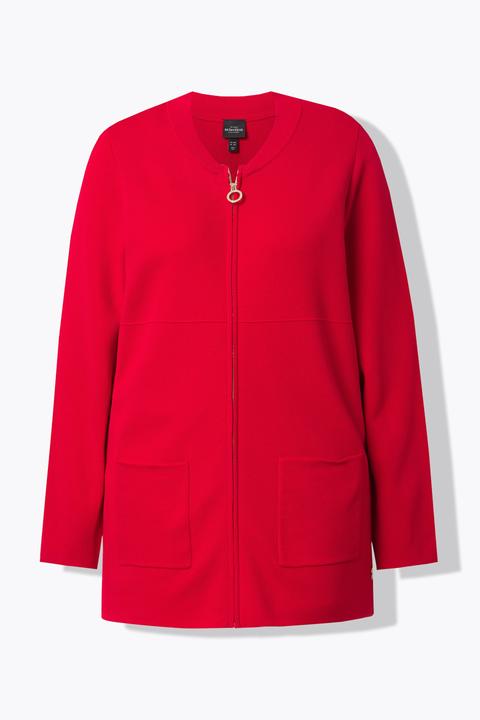 Actual product image Ulla Popken Toggle Close Cardigan (56)