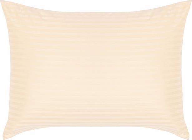 Productafbeelding Domoletti BEDCOVERSET GESTREEPT SATIJN BEIGE 200X220 (200 x 220 cm)