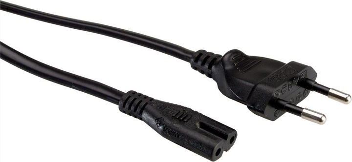 Actual product image Value Power cable Euro flat plug on C7 (1 m)