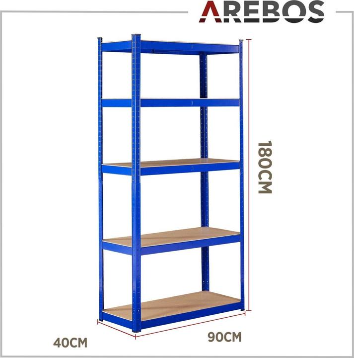 Actual product image Arebos Schwerlastregal