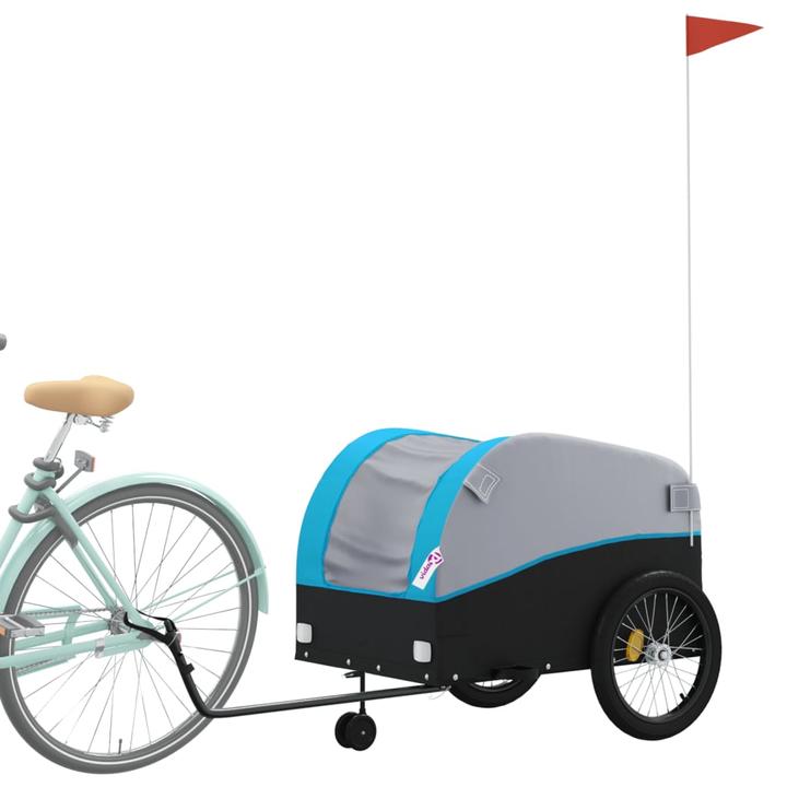 Produktbild VidaXL Fahrradanhänger 45 kg Eisen