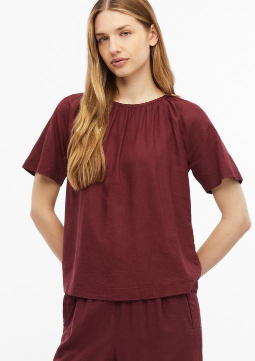 Immagine prodotto s.Oliver Leinenmixbluse mit Schleifendetail am Rücken (38)