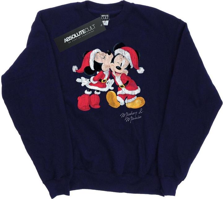 Produktbild Disney Mickey And Minnie Christmas Kiss Sweatshirt (3XL)