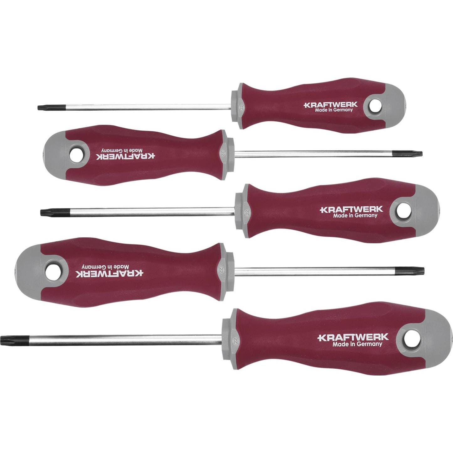 Kraftwerk, Schraubenzieher, Schraubendrehersatz TX (Pin-torx)