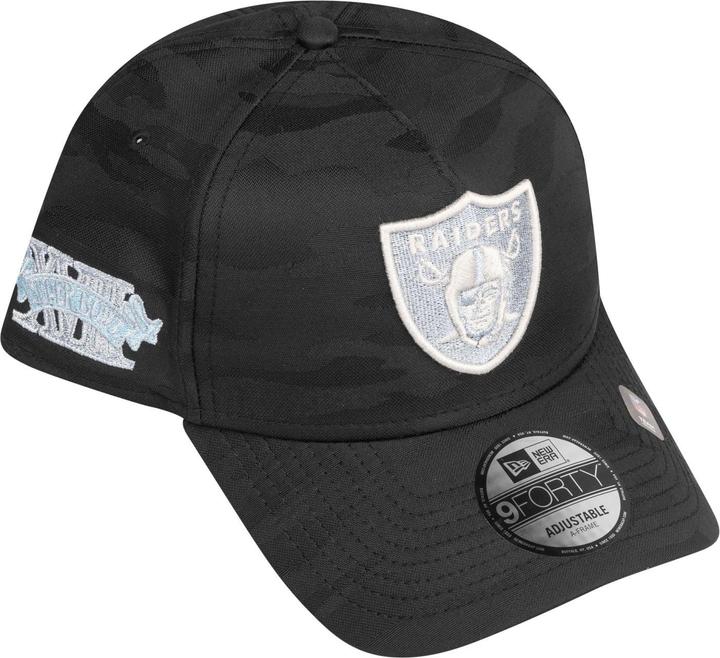 Produktbild New Era 9Forty Snapback Cap - Las Vegas Raiders Schwarz Icy (One Size)