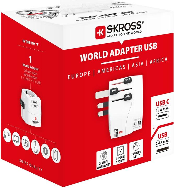Immagine prodotto Skross Pro Light USB