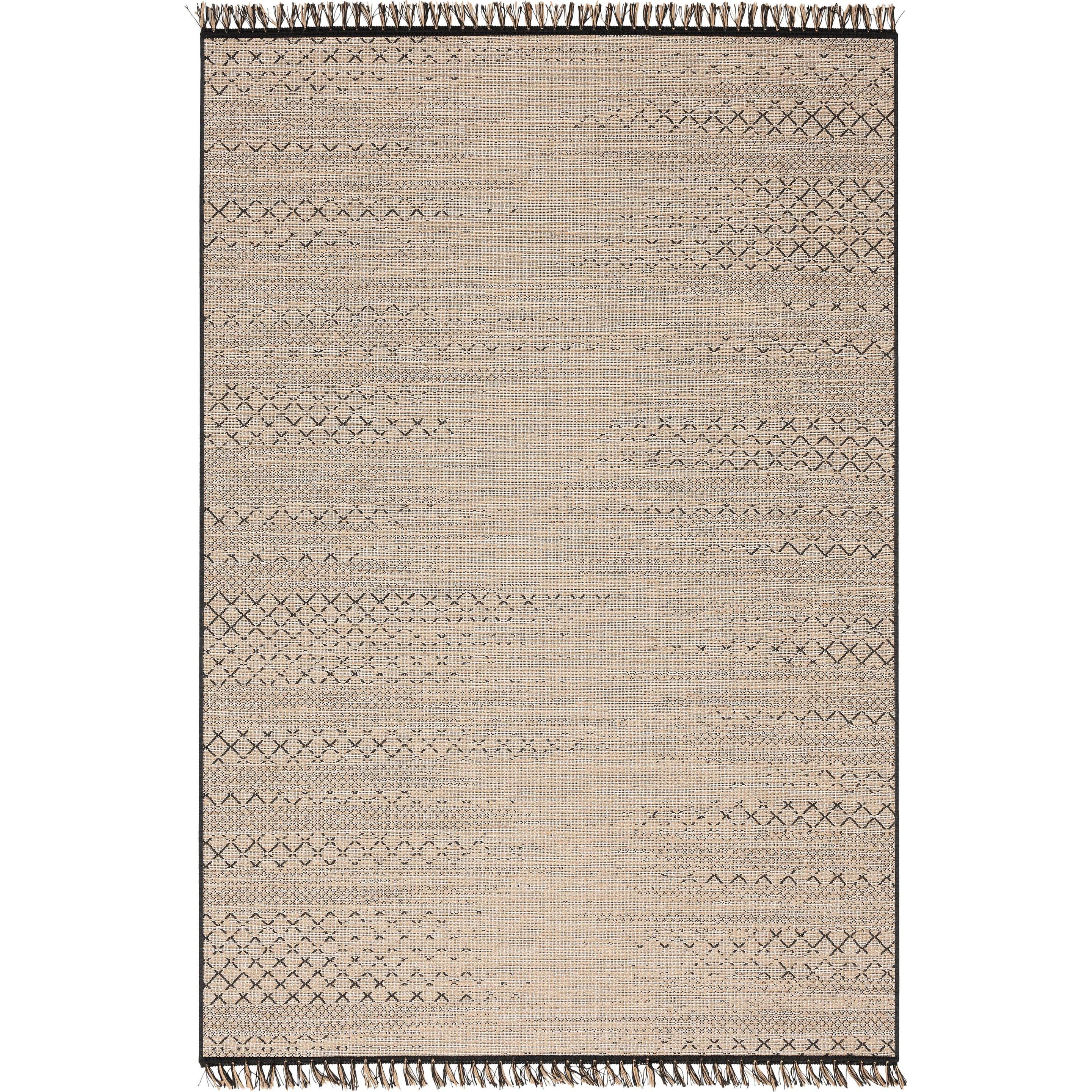 Pergamon, Teppich, Jute Natur Ethno Style Teppich Origin Verlauf (80 x 150 cm)
