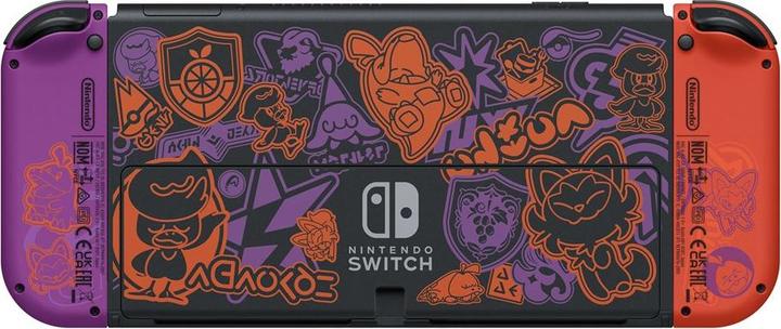 Actual product image Nintendo Switch OLED Console - Pokemon Scarlet and Violet