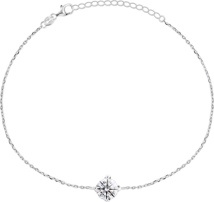 Produktbild Brilio Silver - Elegant silver bracelet with zircon BRC23W