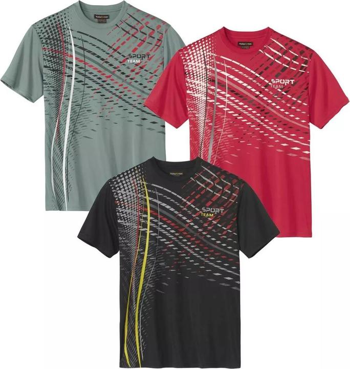 Produktbild Atlas For Men Active TShirt (3erPack) (M)