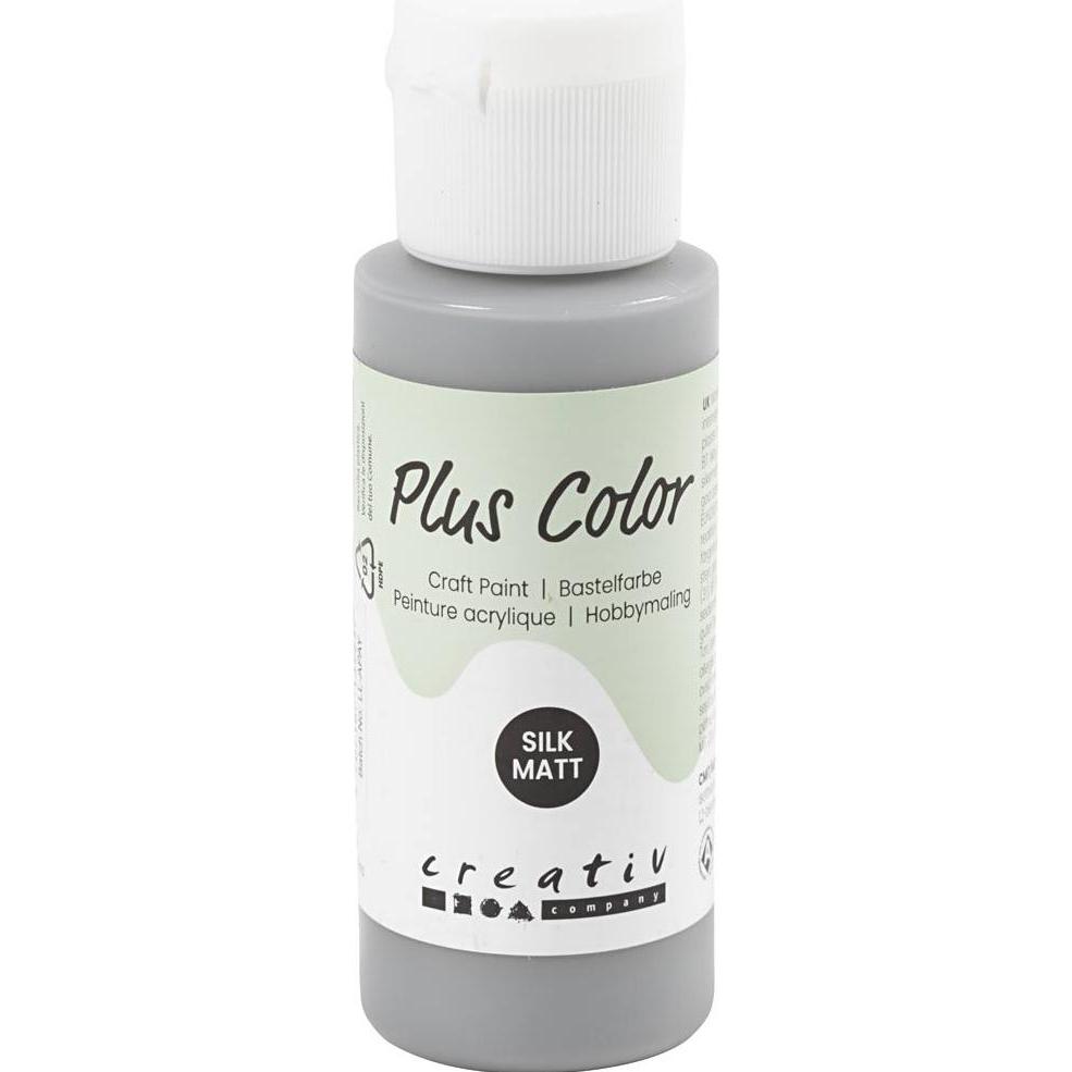 Plus Color, Colore + Vernice per fai da te, Craft Paint (60 ml)